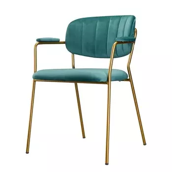 Стул Eirill, 530590770 мм, велюр, цвет тёмно-зелёный