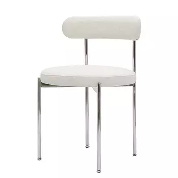 Стул Loter, 510510770 мм, букле, цвет белый