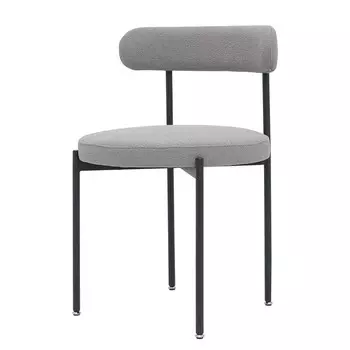 Стул Loter, 510510770 мм, букле, цвет тёмно-серый