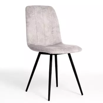 Стул для кухни «Марко 600», велюр, цвет светло-серый