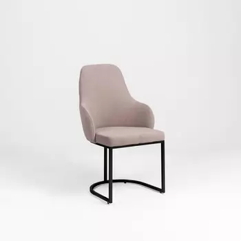 Стул «MONRO», 626098 см, цвет серый, каркас чёрный