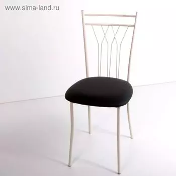 Стул на металлокаркасе Премьер СТ бежевый/черный