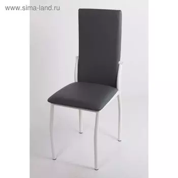 Стул на металлокаркасе Про СТ белый/темно-серый