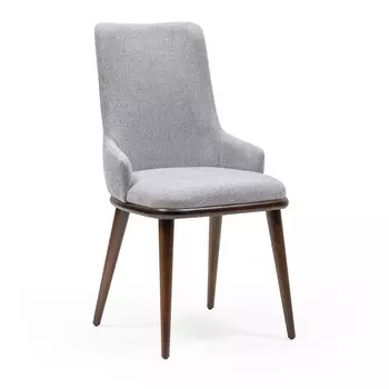 Стул обеденный COZY MOOD, каркас бук, ткань полиэстер, цвет silver