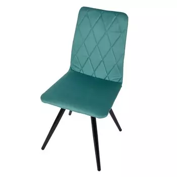 Стул обеденный Polini Home Rio SM, цвет мятный-чёрный