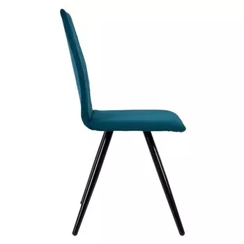 Стул обеденный Polini Home Rio SM, цвет тёмно-бирюзовый-чёрный