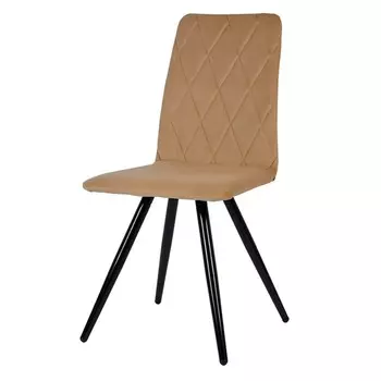 Стул обеденный Polini Home Rio SM, цвет бежевый-чёрный