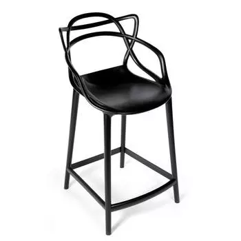 Стул полубарный Masters, 515 × 510 × 945 мм, цвет чёрный
