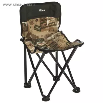 Стул «Премиум 1», со спинкой, 29х29х50 см, цвет сафари/хаки