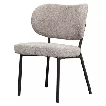 Стул Robbi, 550640845 мм, букле, цвет серо-бежевый