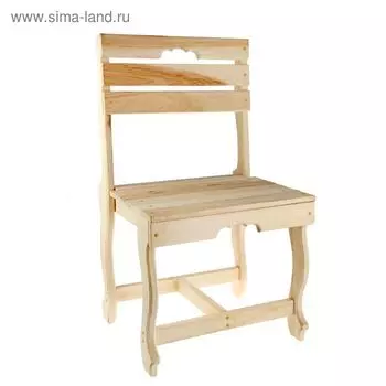 Стул с фигурными ножками 40х50х90см, липа "Добропаровъ"