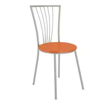 Стул «Сириус», 425465850 мм, цвет хром / оранжевый