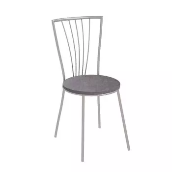 Стул «Сириус», 425465850 мм, цвет хром / шенилл серый светлый