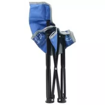 Стул складной «Премиум 1», 290 x 290 x 550 мм, ПСП1/ДС, джинс-серый