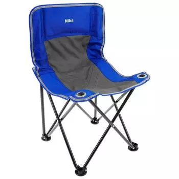 Стул складной «Премиум 2», 42х42х67 см, цвет синий/серый