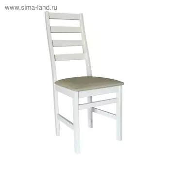 Стул Сотти фанерный 390х390х990 слоновая кость/рогожка