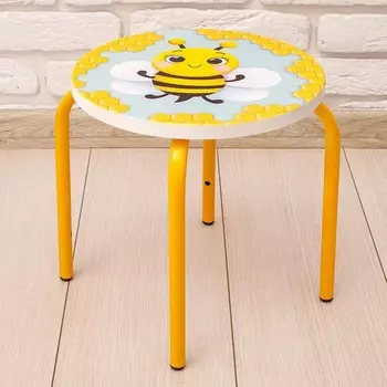 Стул-табурет «Пчёлка», на металлокаркасе