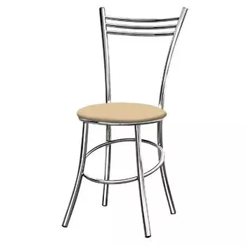 Стул «Увертюра-R», 365 × 440 × 920 мм, хром, цвет кожзам №3