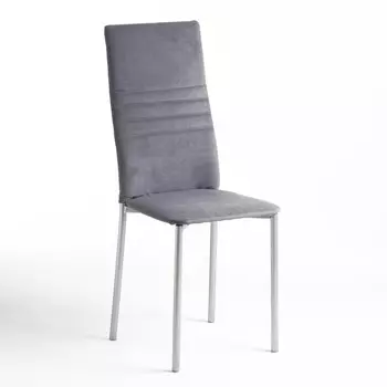 Стул для кухни Клик Мебель «Венский-1», велюр, цвет графит