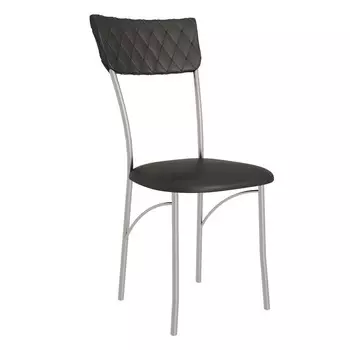 Стул «Визит», 390490880 мм, цвет хром/чёрный