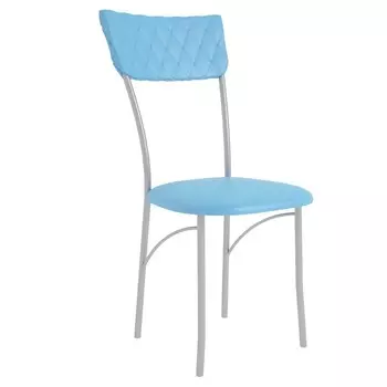 Стул «Визит», 390490880 мм, цвет хром / синий