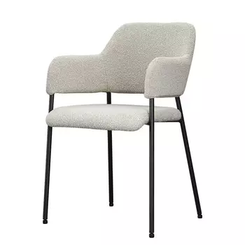 Стул Wendy, 530520830 мм, букле, цвет серый