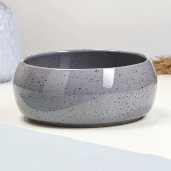 Судок для запекания Борисовская керамика «Туман», 900 мл, 16,56,5 см, серый