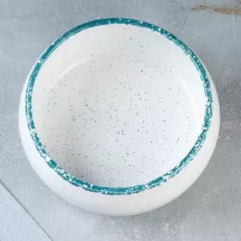 Судок для запекания Борисовская керамика «Варадеро», 900 мл, d=16.5 см, белый