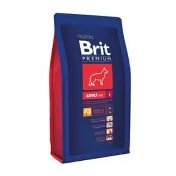 Сухой корм Brit Premium Dog Adult Large&Giant для крупных и гигантских собак, курица,8 кг