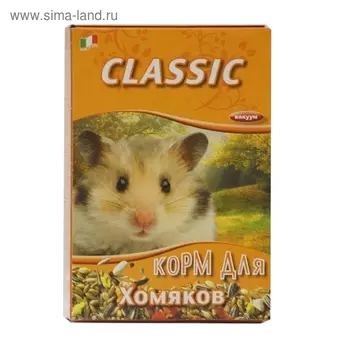 Сухой корм FIORY Classic для хомяков, 680 г