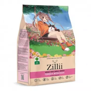 Сухой корм ZILLII Dog Adult Small Breed для собак, индейка и утка, 800 г