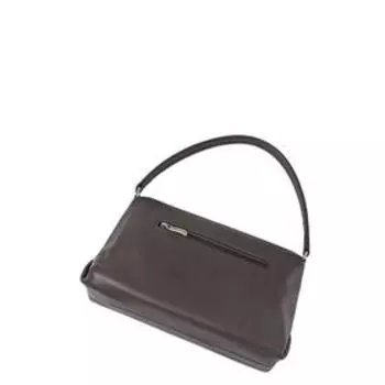 Сумка багет иск.кожа, отдел на молнии, цвет коричневый 30х9х15