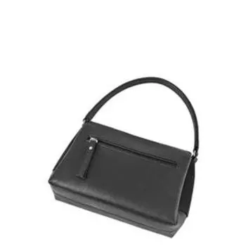 Сумка багет иск.кожа, отдел на молнии, цвет серый 27х9х17см