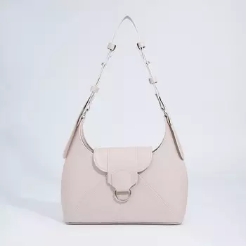 Сумка женская на магните, цвет бежевый