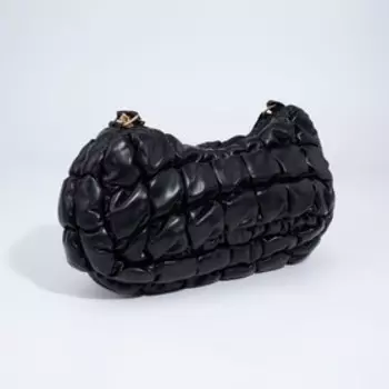 Сумка женская на молнии, цвет чёрный