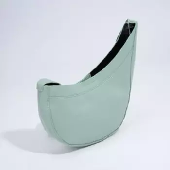 Сумка-багет на магните, цвет зелёный