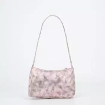 Сумка-багет, отдел на молнии, цвет лавандовый