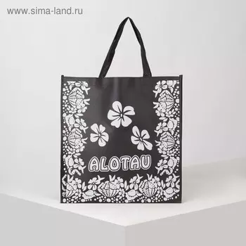 Сумка без молнии, цвет чёрный