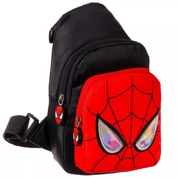 Сумка через плечо, черная