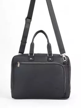 Сумка деловая Bagsland на молнии, чёрная