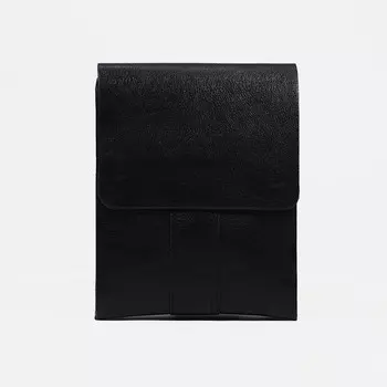 Сумка планшет мужская, чёрная