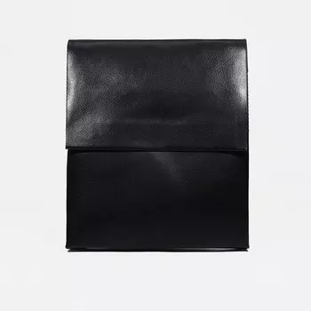 Сумка планшет мужская, чёрная