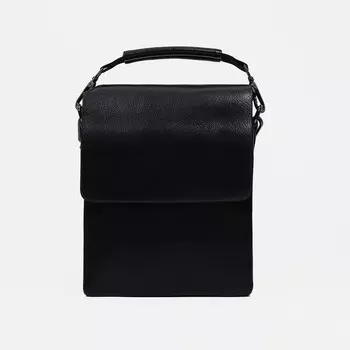 Сумка планшет мужская, чёрная