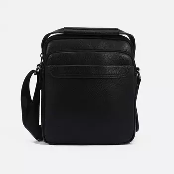 Сумка мужская, цвет чёрный