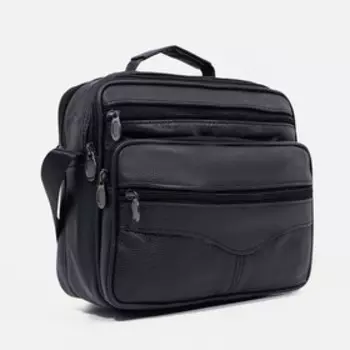 Сумка мужская, цвет чёрный