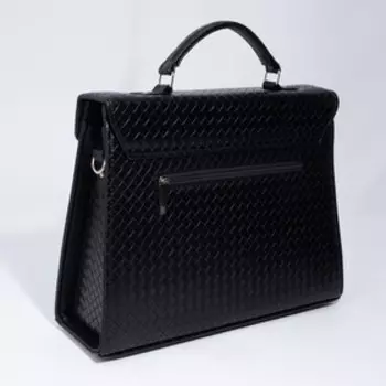 Сумка женская El Masta на молнии, цвет чёрный