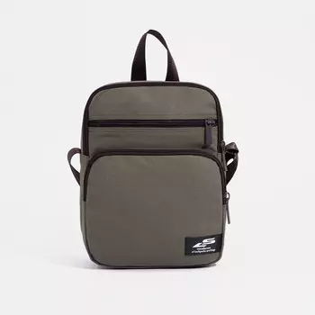 Сумка деловая на молнии, цвет хаки