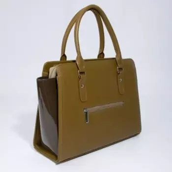 Сумка женская El Masta на молнии, цвет коричневый