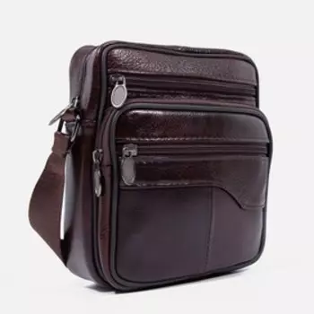 Сумка мужская, цвет коричневый