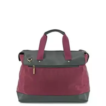 Сумка деловая, отдел на молнии, цвет бордовый 31х42х16см